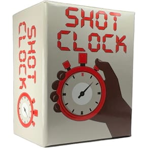 Jogo de cartas para beber Lewis-Renee Shot Clock Black Owned