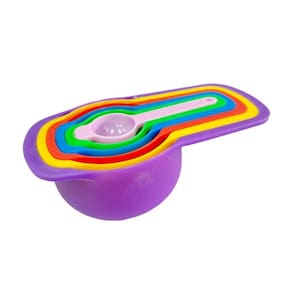 Kit Medidor de Cozinha 6 Tamanhos Modelo 6 - Quanhe