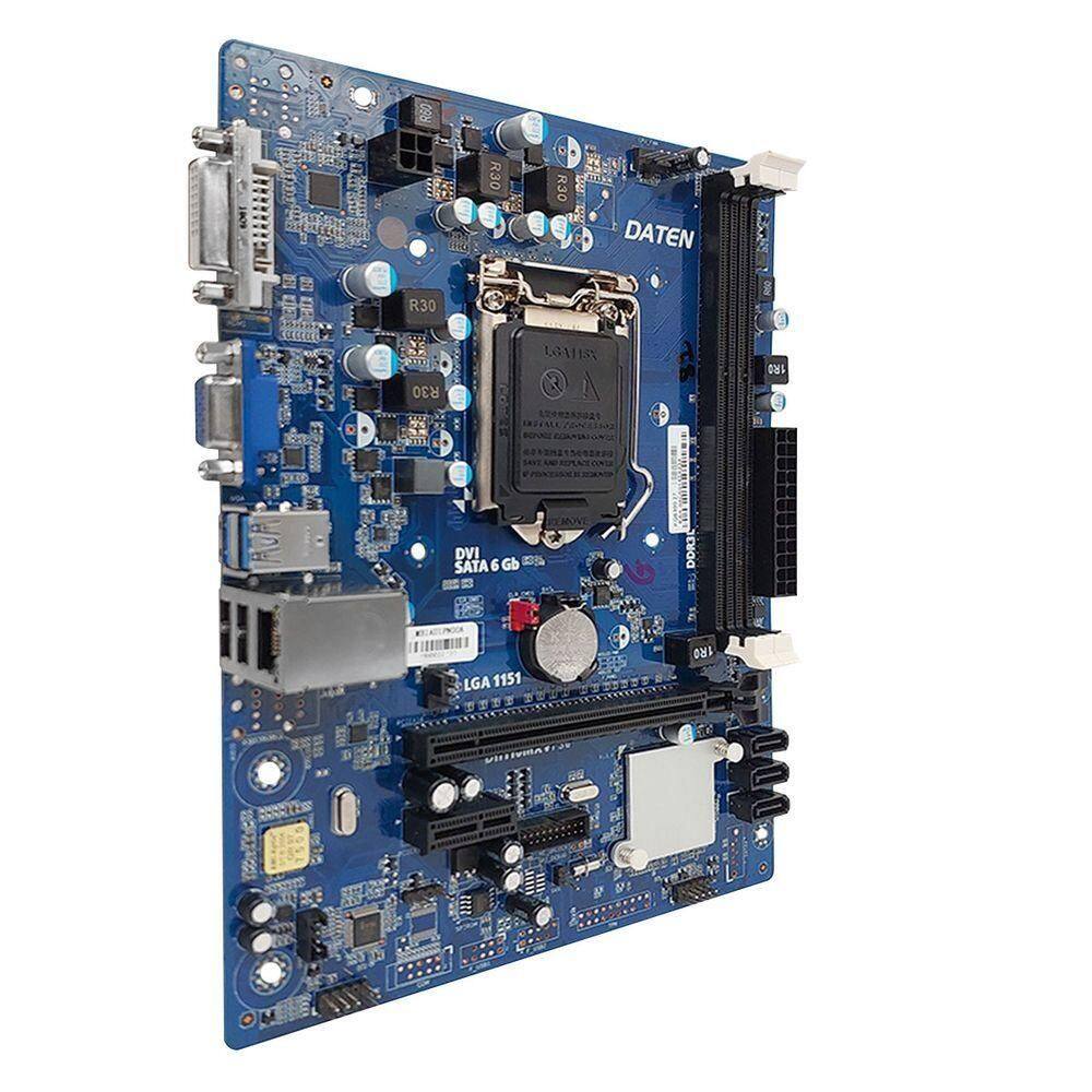 Placa Mãe Daten H110m, Autêntico, Intel | Casas Bahia
