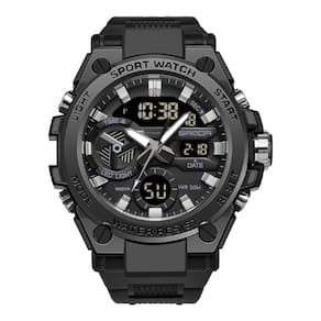 Relógio KXAITO masculino, esportivo ao ar livre, impermeável, militar, LED