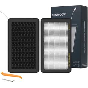 Pacote de filtro de ar HEPA 2 com carbono ativado Tesla Model 3 Y