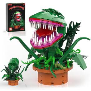 Brinquedo de construção aphpaio Audrey 2 Piranha Plant compatível com Lego