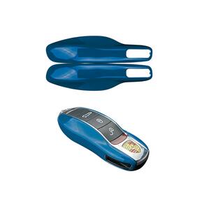 Capa Chave Porsche Lateral SHARK BLUE 718 Boxster GTSGT4S