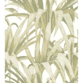 Papel de Parede Botany House Folhagem Verde 15525