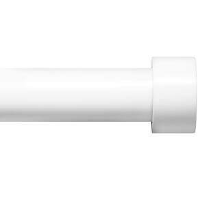 Varetas de cortina Zeerobee para Windows 81 a 366 cm 2,54 cm brancas