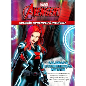 Aprender É Incrível Marvel Avengers - Caligrafia E Coordenação Motora