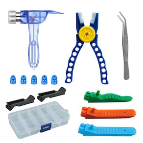 Kit de ferramentas de blocos de construção SIOYTOER Separador de tijolos com martelo