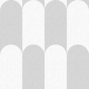 Papel de Parede Botany House Yin Yang Cinza 15556