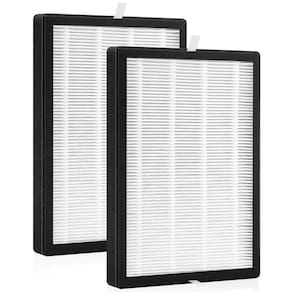 Pacote de 2 filtros de reposição para purificador de ar para MOOKA/KOIOS/Azeus