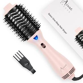 Escova para secador de cabelo Aima Beauty One Step Volumizer Pink 1100W