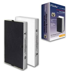 Substituição do filtro purificador de ar Flintar para o filtro Honeywell HepaClean U HRF201B