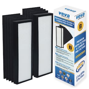Filtro HEPA B de substituição Veva para Germ Guardian AC4825