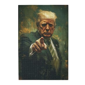 Quebra-cabeça Trump Choose You 1000 peças para adultos e crianças
