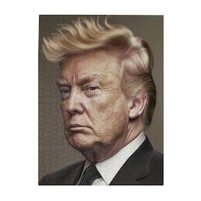 Quebra-cabeça Cool Trump 500 peças para adultos e crianças