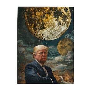 Quebra-cabeça Moon Trump 500 peças para adultos e crianças