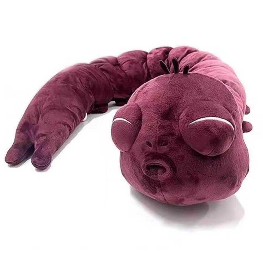 Brinquedo de pelúcia Fushiguro Worm Purple 130 cm de poliéster para crianças