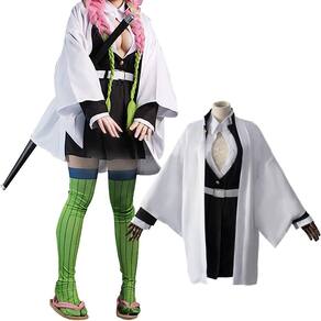 Traje de cosplay TSCMRCDC Kanroji Mitsuri para crianças e mulheres