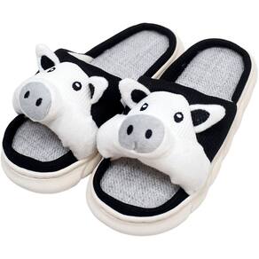 Pantufas Sapatos Chinelo De Inverno Porquinho Pelúcia Macio