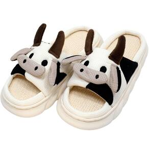 Pantufas Chinelo Sapatos De Inverno Vaquinha Pelúcia Macio