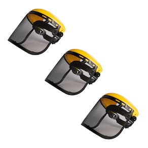 KIT 3 Protetores Faciais Tela Aço Operador Roçadeira - Sanre