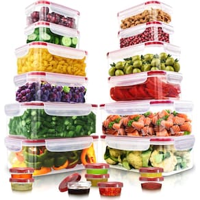 Conjunto hermético de 40 peças para recipientes de armazenamento de alimentos Utopia Kitchen