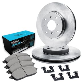 Kit de freio R1 Concepts Freios e rotores dianteiros Chevrolet Metro