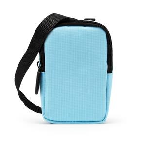 Estojo para câmera Zink Soft Small com bolso de papel fotográfico azul