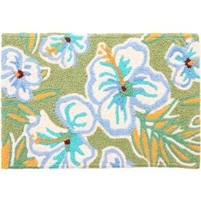 Tapete Jellybean Tropical Hibiscus Accent 50x75cm Lavável
