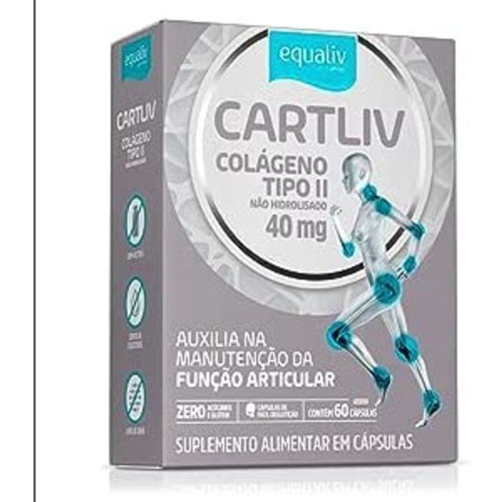 Cartliv Colágeno Tipo 2 60caps Equaliv