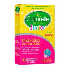 Culturelle Probiótico Junior C/ 30 Comprimidos Mastigáveis