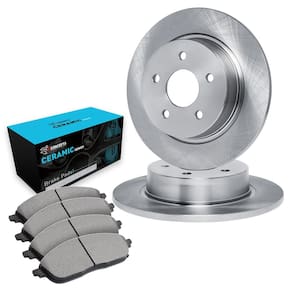 Kit de freio R1 Concepts: freios e rotores traseiros para Hyundai, Kia