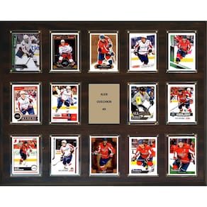 Placa C&I Collectables NHL Alex Ovechkin 14 cartas colecionáveis