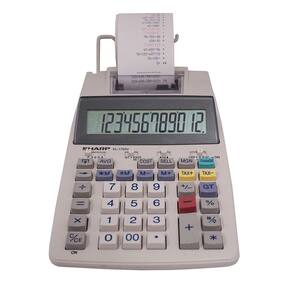 Calculadora de impressão Sharp El-1750V 12 dígitos Desktop