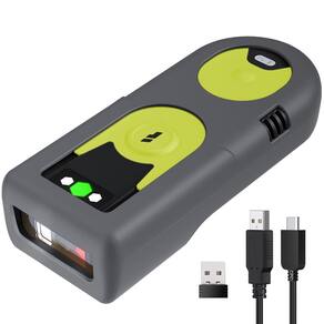Leitor de código de barras Bluetooth 2D Inateck BCST-42 com adaptador USB