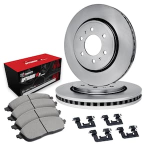 Kit de freio R1 Concepts Front com rotores para Nissan 720/D21/Pic