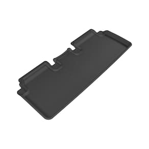 Tapete de chão 3D MaxPider Kagu Black Tesla Model S 2012-2019 2ª fila