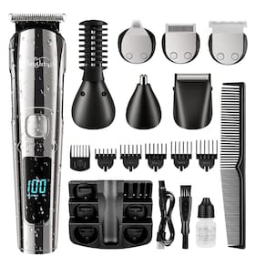 Aparador de barba Brightup FK-8688T Barbeador elétrico IPX7 à prova d`água