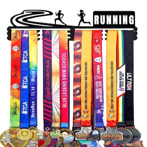 Suporte de medalhas: suporte de medalhas, cabide Goutoports para 60 medalhas