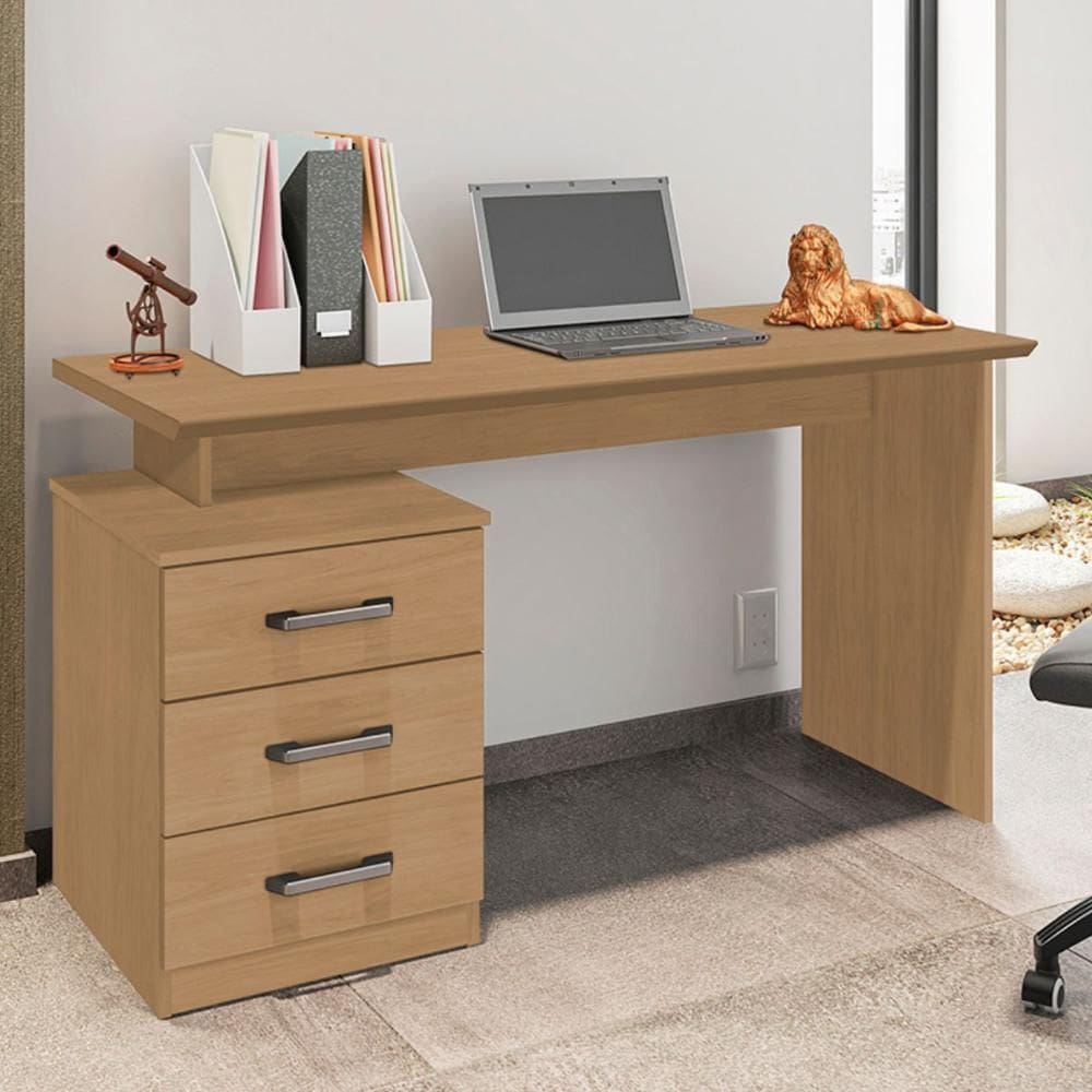 Escrivaninha 3 Gavetas Gotemburgo Nature