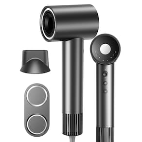 Secador de cabelo Nandme 1600W 110000 RPM 200M Negative Ionic Grey