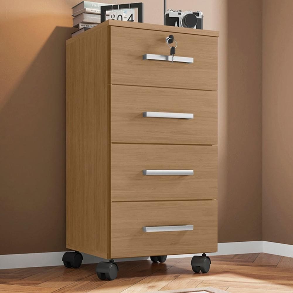 Armário De Gavetas Melbourne Freijó