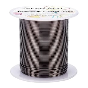 Fio de miçangas para joias BENECREAT, calibre 20, 30 m, cobre de bronze