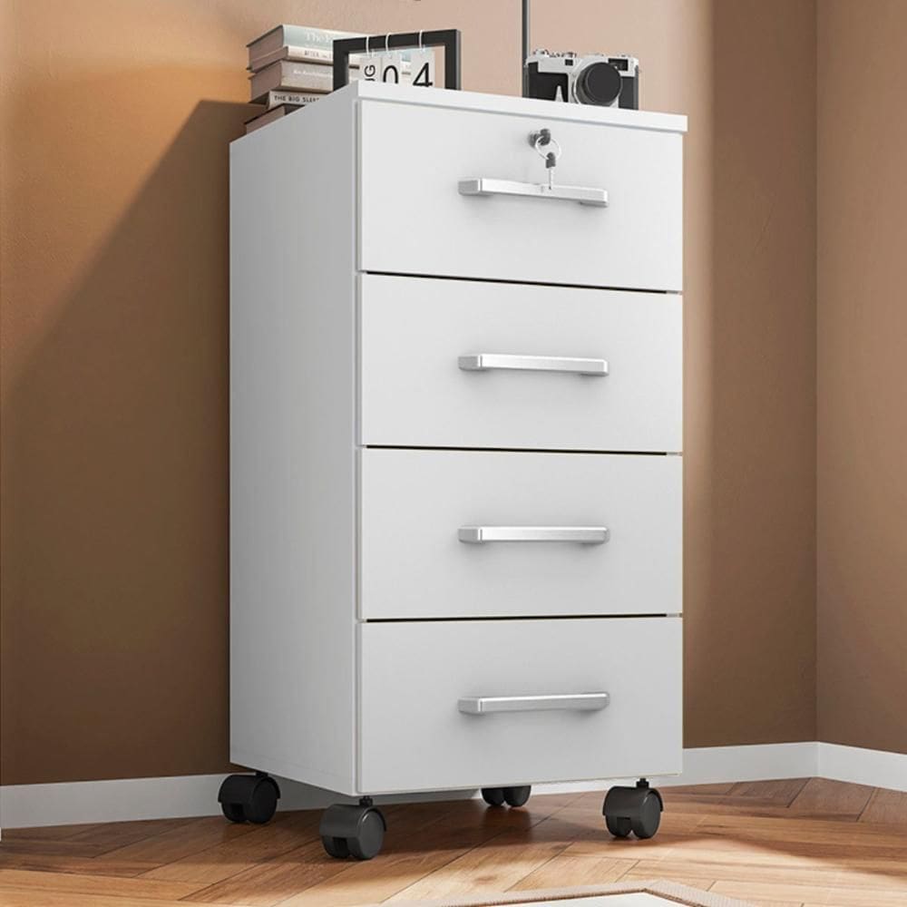 Armário De Gavetas Antuérpia Branco Trama