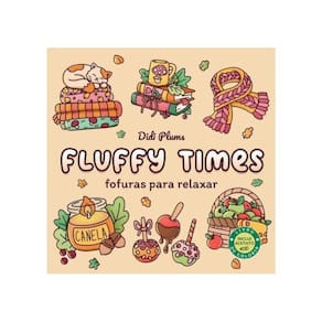 Fofuras Para Relaxar – Livro De Colorir Fluffy Times – Livro 3