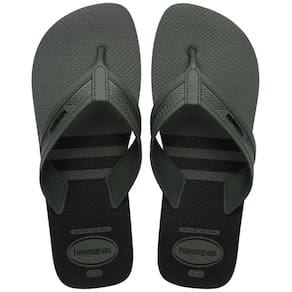 Chinelo Havaianas City Basic Fc Masculino - Verde e Preto