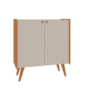 Balcão Buffet 2 Portas Cinamomo White Laca Brilho Vértice