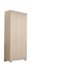 Guarda-roupa Infantil Canadá 3 Portas E 2 Gavetas 100% Mdf Linhamobília Bran/rosa/azul/lilas
