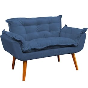 Namoradeira Decorativa Para Sala Recepção Consultório Escritório Manicure Alice Suede