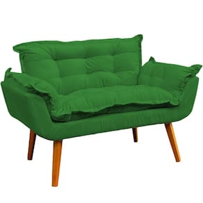 Namoradeira Decorativa Para Sala Recepção Consultório Escritório Manicure Alice Suede