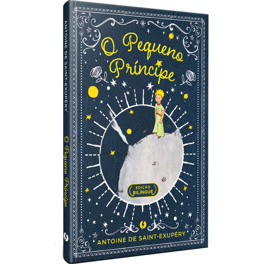 O Pequeno Príncipe – Edição De Luxo Bilíngue: Com Aquarelas Originais E Biografia Do Autor